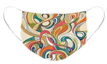 Load image into Gallery viewer, Swirl-Custom Art Face Mask